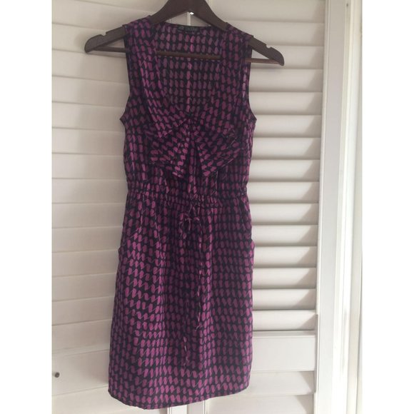 SHORT PURPLE DRESS WITH POCKETS! - Picture 1 of 4